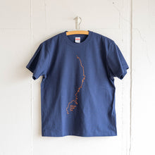 Load image into Gallery viewer, Michinoku Coastal Trail T-shirts (Indigo)