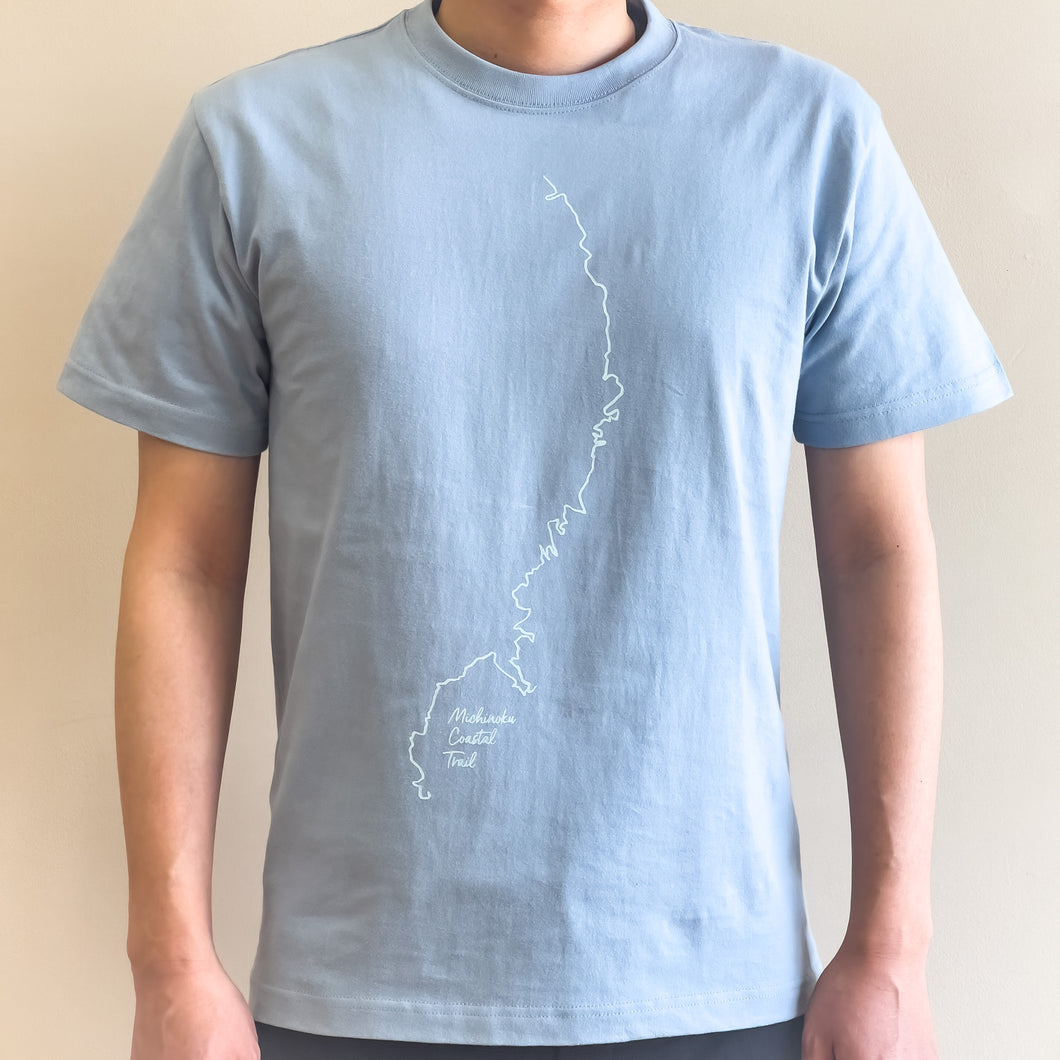 Michinoku Coastal Trail T-shirts (Indigo)
